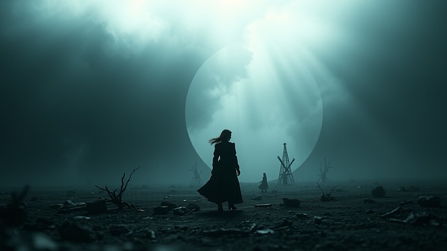 Free woman the future antique illustration