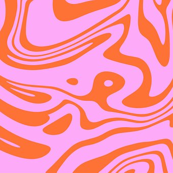 Baggrund, Rose, Orange, Abstrakt
