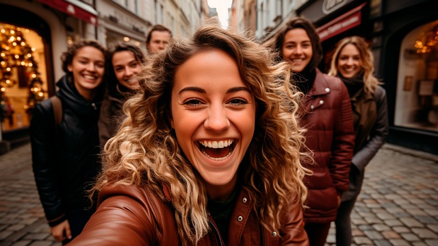Free Ai Generated Friends illustration and picture