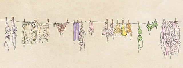 Free clothes fabric material illustration