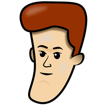 Free Man Head illustration and picture