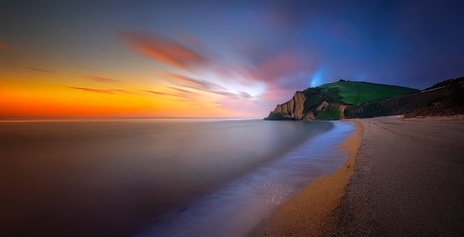 Free Sunrise Beach illustration and picture