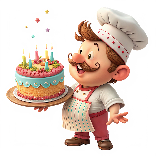 Free ai generated confectioner dessert illustration