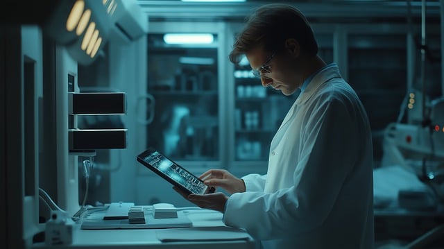 Free ai generated healthcare technology illustration
