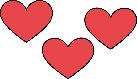 Free Ai Generated Hearts vector and picture