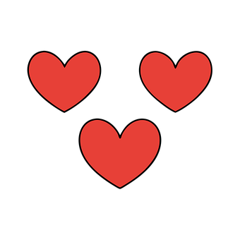 Free Ai Generated Hearts illustration and picture