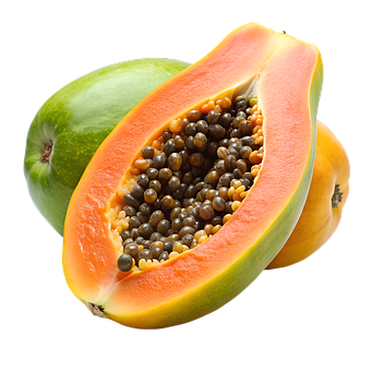 Free Papaya Fresh Fruits illustration and picture