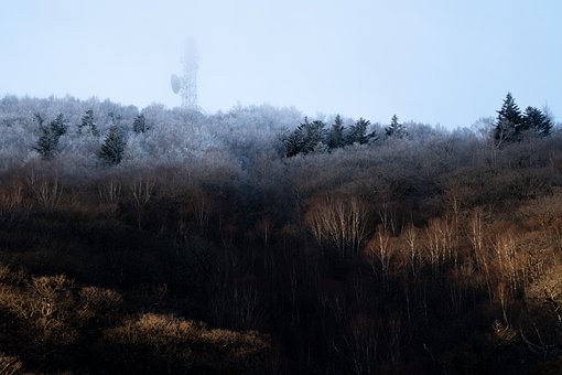 풍경, 자연, 산, 수 빙, 겨울, 서리, 겨울 왕국