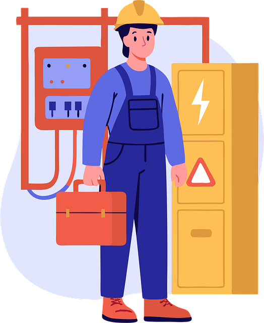 Free ai generated electrician repair vector