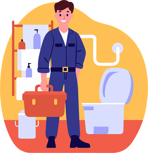 Free ai generated plumber repair vector