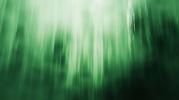 Abstract, Minimalistisch, Groen Verloop
