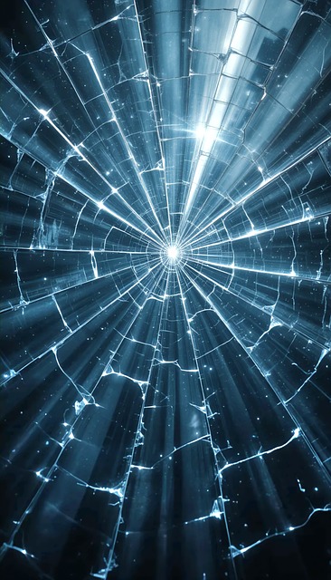 Free ai generated glass shards illustration