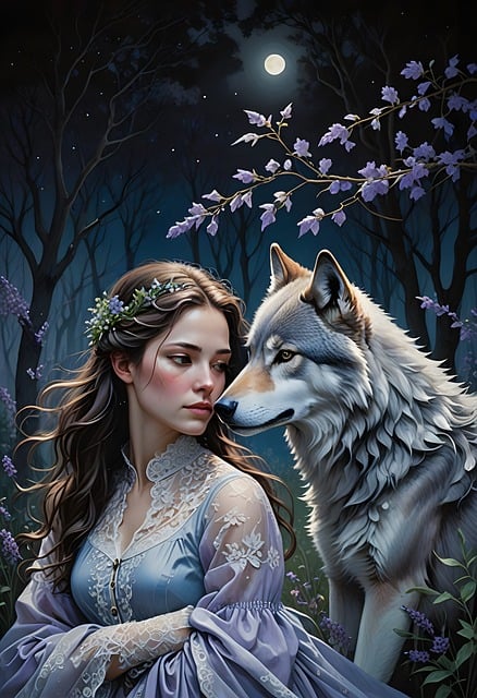 Meisje, Vrouw, Wolf, Weerwolf