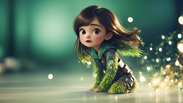 Free Ani̇Masyon Sevi̇Mli̇ Çocuk illustration and picture