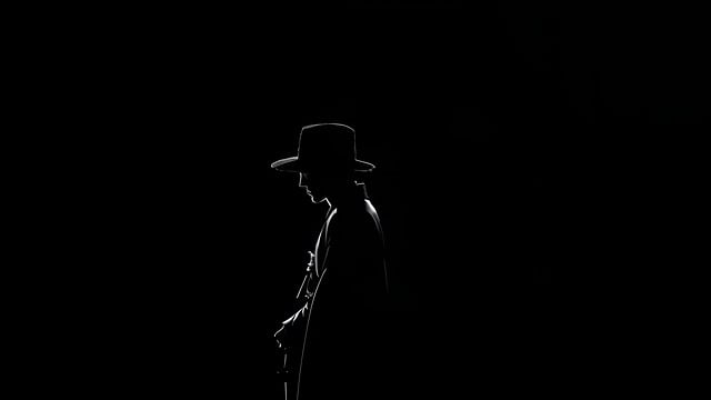 Free portrait silhouette dark illustration