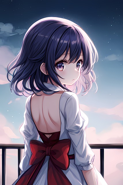 Free Anime Girl illustration and picture