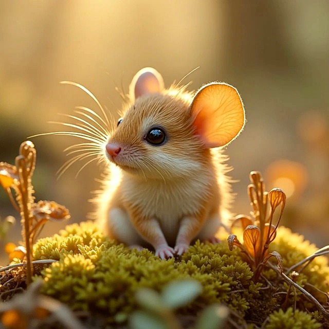 Free ai generated mouse rodent illustration