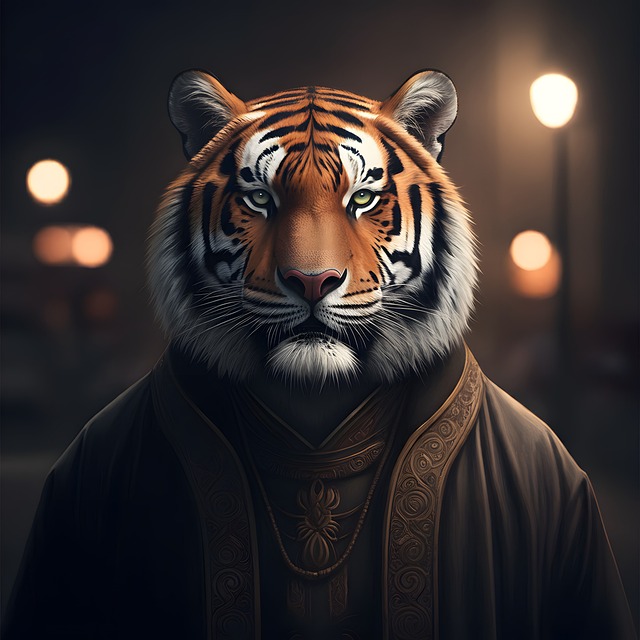 Free Tv Tiger illustration and picture