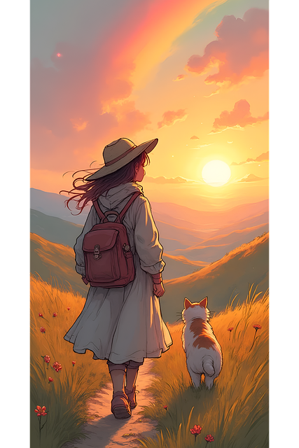 Sonnenschein, Morgen, Zeichnung, Natur