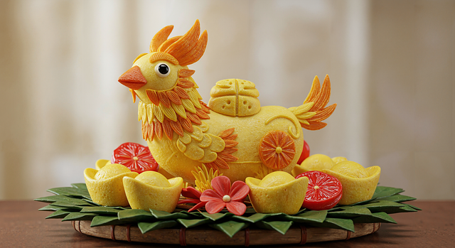 Free ai generated chickn bread illustration