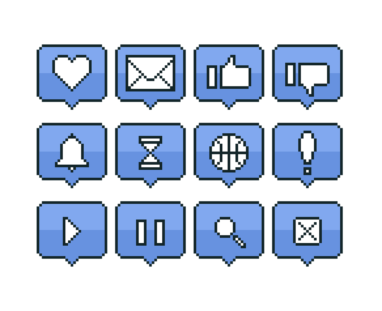 Download Icon, Pixelart, Pixel. Royalty-Free Stock Illustration Image ...