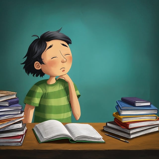Free ai generated fatigue exhaustion illustration