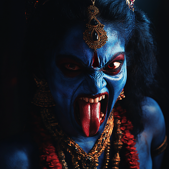 Free Kali God illustration and picture
