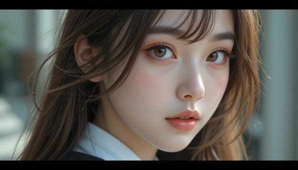 Free Eyes Girl illustration and picture