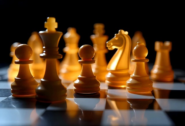 Free chess game chessboard illustration