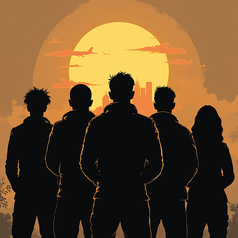 Free Silhouette People illustration and picture