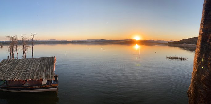 Sonnenuntergang, Natur, Landschaft