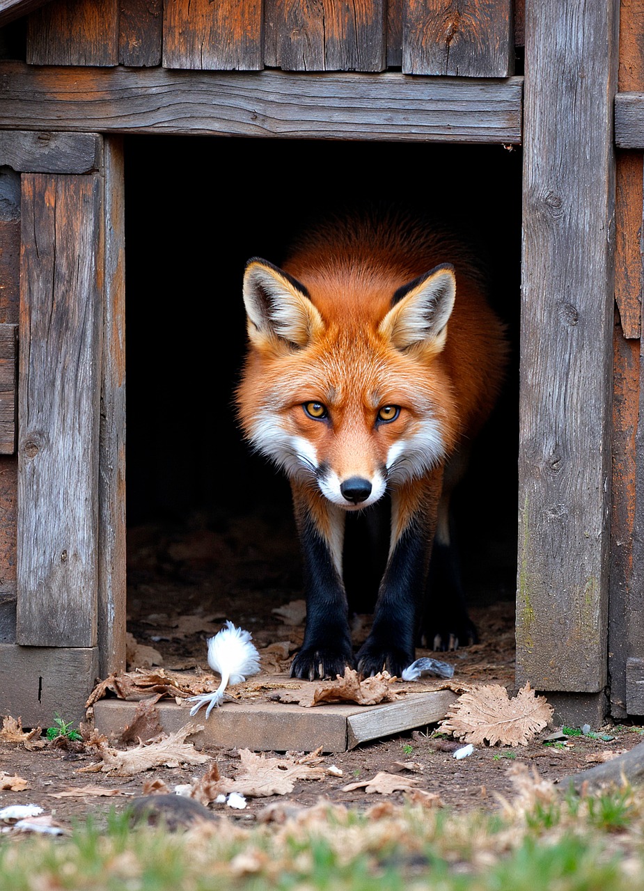 Robando Pollos Zorro Pollo Coop - Imagen gratis en Pixabay