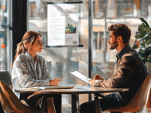 Free business meeting teamwork illustration