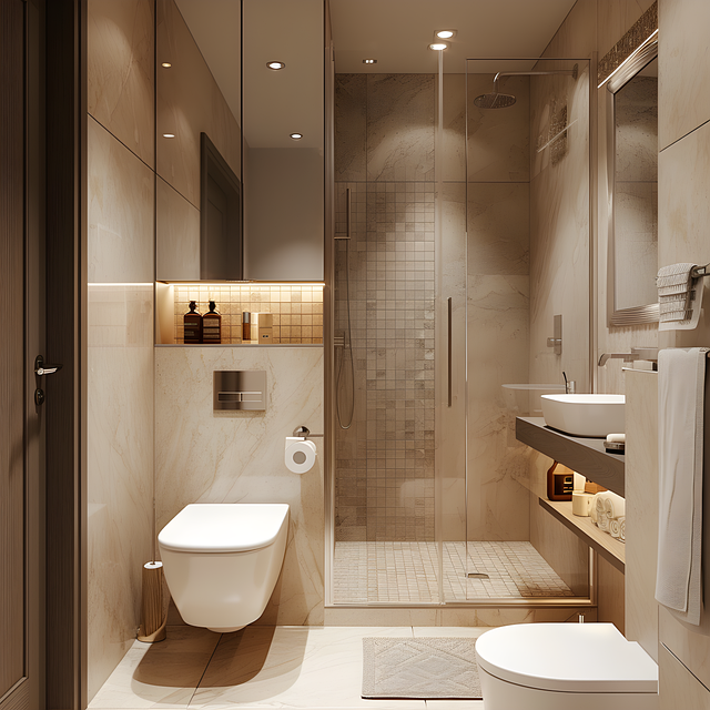 Bad, Sein, Modern, Luxus, Waschbecken