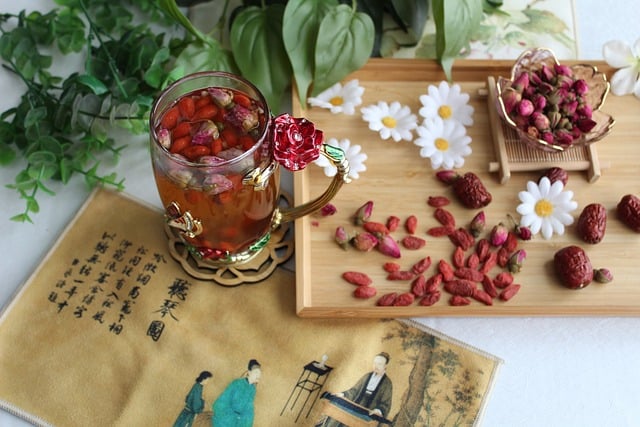 Free Flower Tea Rose Tea photo and picture