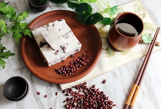 Free Red Beans Red Bean Cake photo and picture