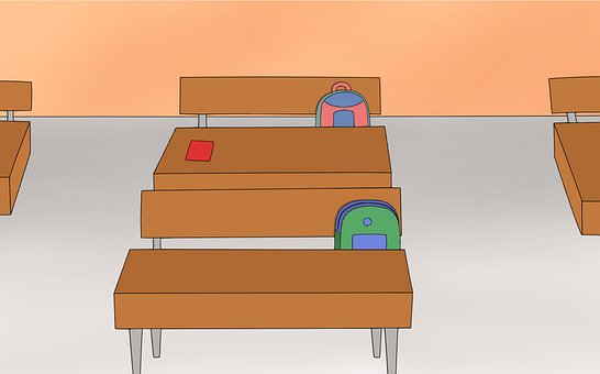 Skole, Skrivebord, Værelse, Møbel