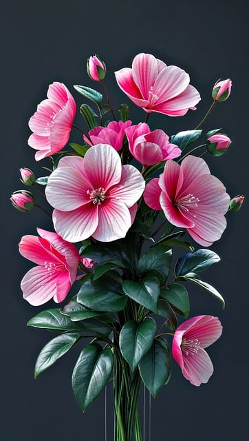 Blomst, Natur, Lyserød, Blomster, Struds
