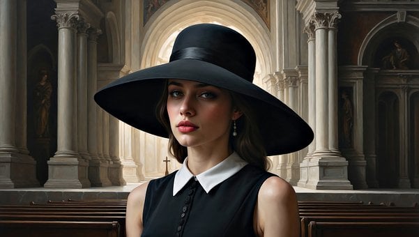 Free Woman Elegant illustration and picture
