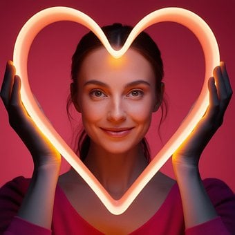 Free Heart Woman illustration and picture