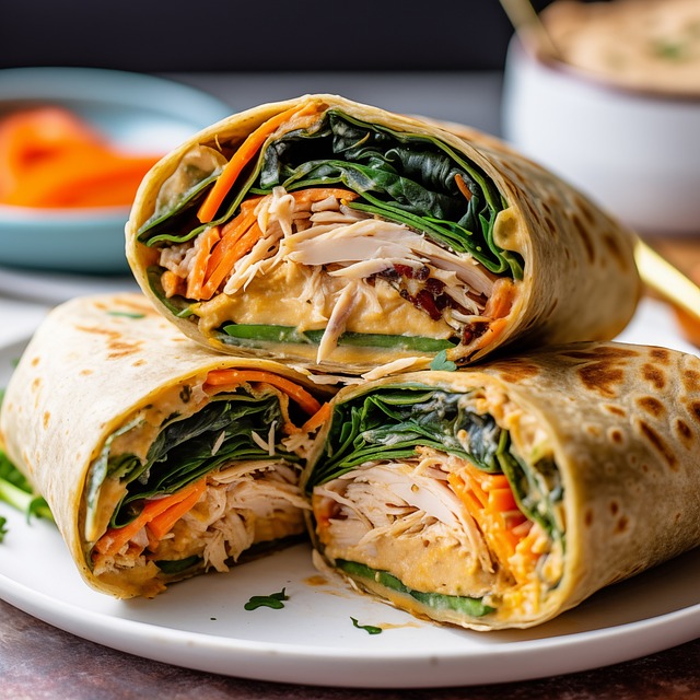 Free ai generated tortillas burrito illustration