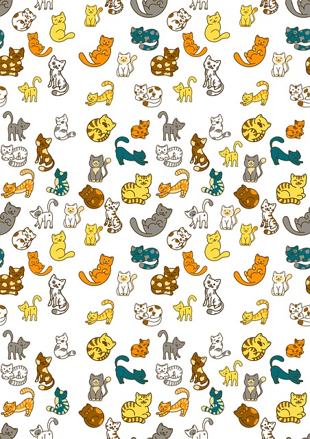 Download Cat, Animal, Pattern. Royalty-Free Stock Illustration Image ...