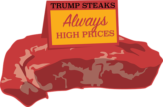 Free Trump Steak vector and picture
