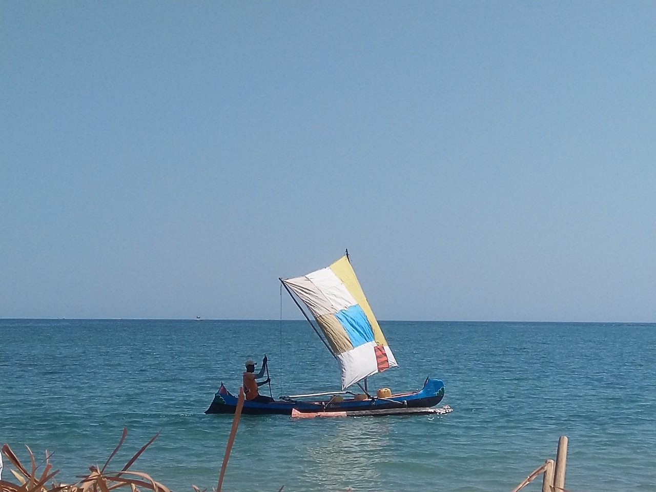 Canoe In Ocean Canoe Sea Seascape - Free photo on Pixabay