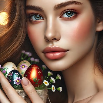 Pascua De Resurrección, Huevo, Ojos