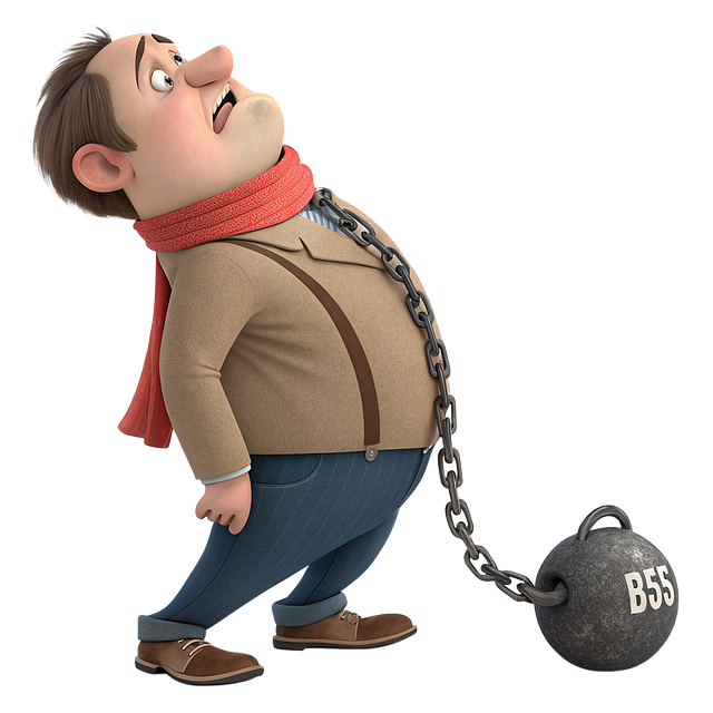 Free ai generated man chain illustration