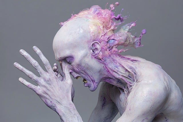 Escultura, Surrealista, Humano, Arte