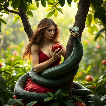 Free Eve Forbidden Fruit illustration and picture