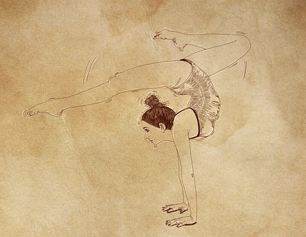 Motionscenter, Gymnast, Silhuet, Sport