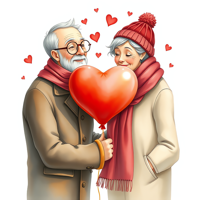 Romantik, Gammel, Par, Elsker, Ømhed